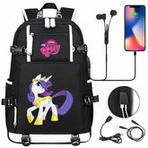 My Little Pony SchoolBag Backpack with USB Charging Port